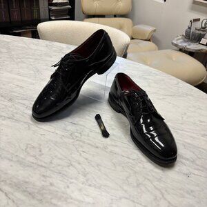 Men's Allen Edmonds Carlyle Oxford Patent Dress Shoe, Black